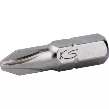 EMBOUTS DE VISSAGE 1/4" PHILLIPS PH1 LG 25 - ref. KS9112202 | TP Agri