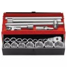 DOUILLES ET ACCESSOIRES 3/4" 6 PANS 19 A 55 MM - ref. 262773 | TP Agri
