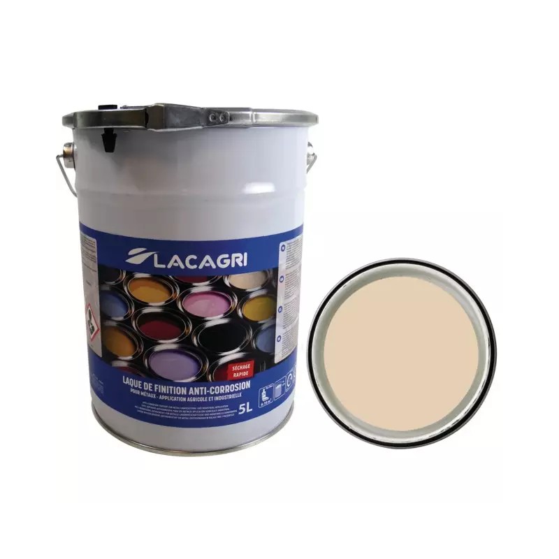 PEINTURE DE FINITION IVOIRE SEAU 5L LACAGRI - ref. 1676617 | TP Agri