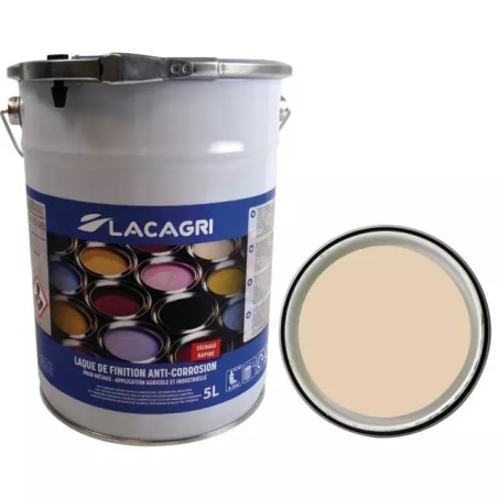 PEINTURE DE FINITION IVOIRE SEAU 5L LACAGRI - ref. 1676617 | TP Agri