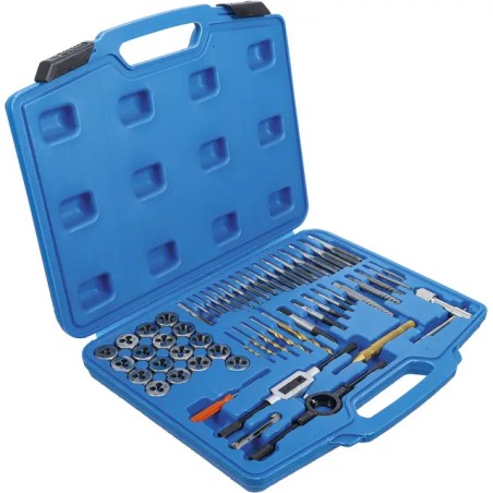 TARAUDS FILIERES 1/4" - 1/2" COFFRET DE 56 PI - ref. BG70105 | TP Agri