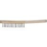 BROSSE METALLIQUE BRINS EN ACIER TREMPE 290 - ref. KS2012306 | TP Agri
