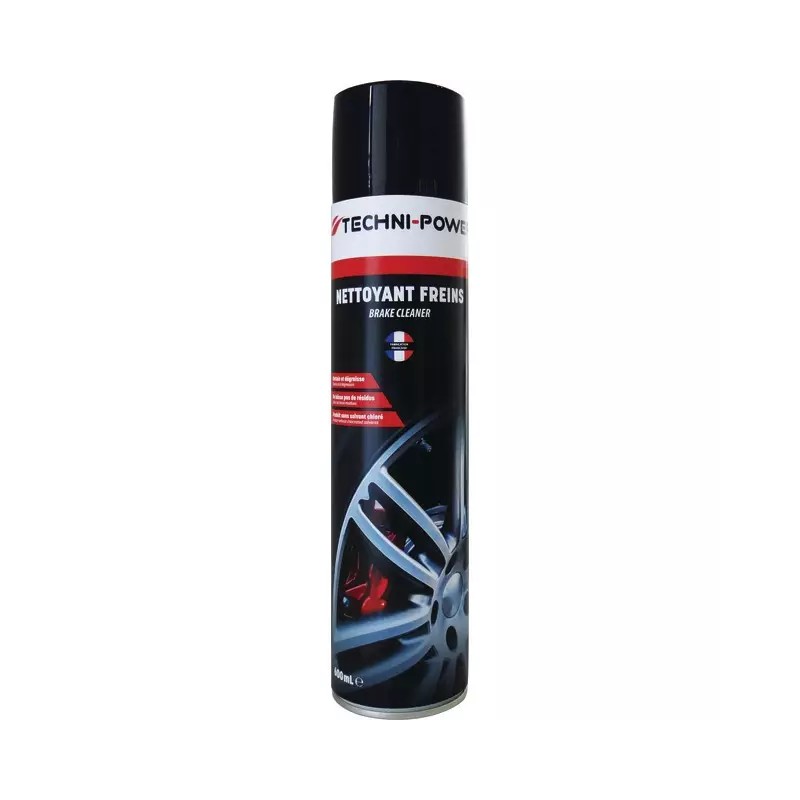 NETTOYANT FREINS AEROSOL 600ML TECHNI-POWER - ref. 3102037 | TP Agri