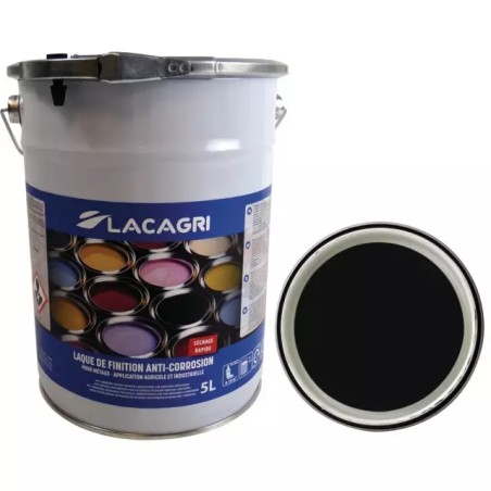 PEINTURE DE FINITION NOIR CASE IH SEAU 5L LAC - ref. 1676688 | TP Agri
