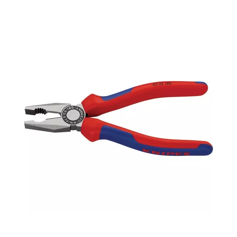 PINCE UNIVERSELLE TETE POLIE LG 180 MM KNIPEX - ref. 1901392 | TP Agri