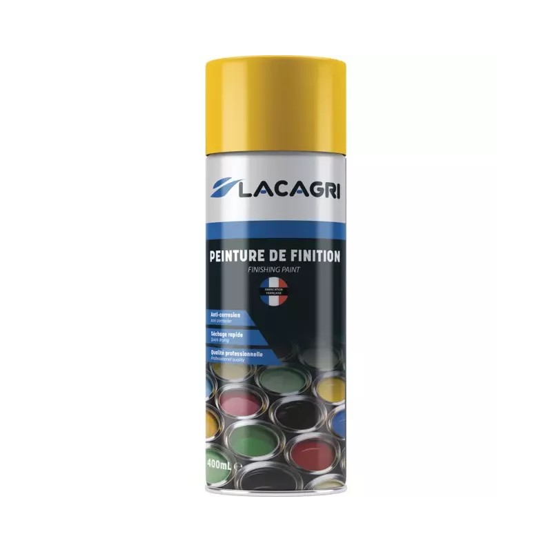 PEINTURE DE FINITION JAUNE NEW LUCAS AEROSOL - ref. 1679720 | TP Agri