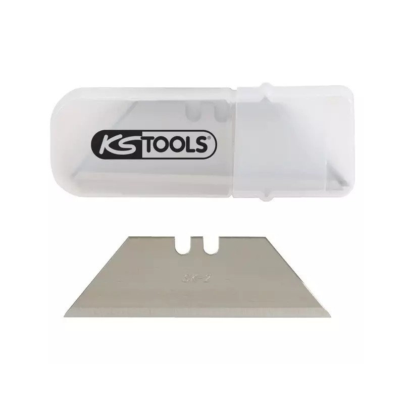 LAMES DE CUTTER TRAPEZE ETUI DE 10 KS TOOLS - ref. KS9072206 | TP Agri