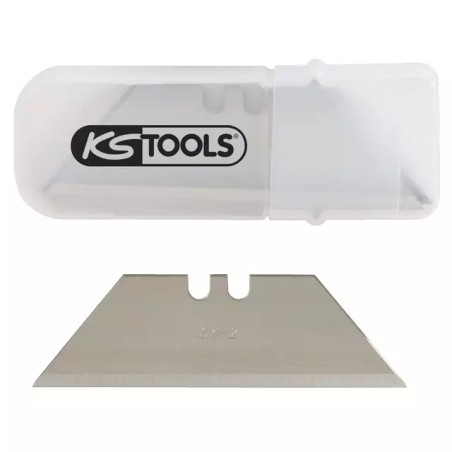 LAMES DE CUTTER TRAPEZE ETUI DE 10 KS TOOLS - ref. KS9072206 | TP Agri
