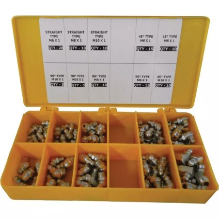 GRAISSEURS ASSORTIMENT COFFRET DE 110 PIECES - ref. 1945917 | TP Agri