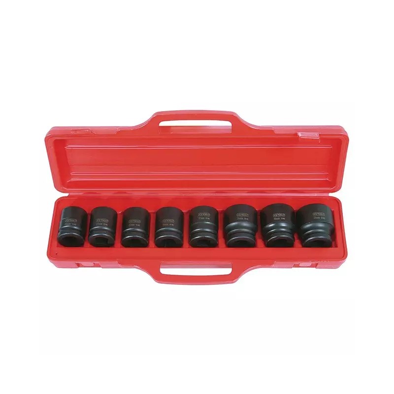 DOUILLES A CHOC 3/4" 6 PANS COFFRET DE 8 PI - ref. KS5150208 | TP Agri