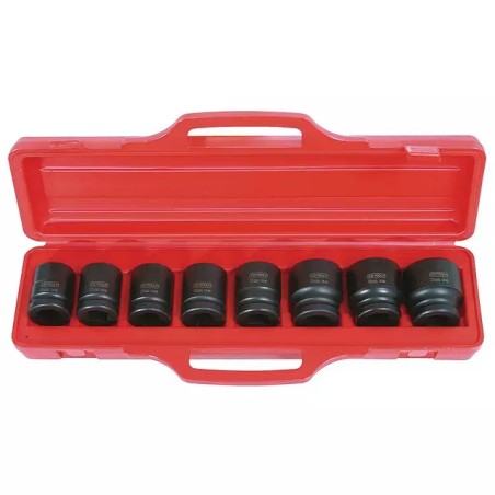 DOUILLES A CHOC 3/4" 6 PANS COFFRET DE 8 PI - ref. KS5150208 | TP Agri