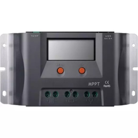 RÉGULATEUR MPPT 10A-12V POUR PANNEAU SOLAIRE - ref. 31308211 | TP Agri