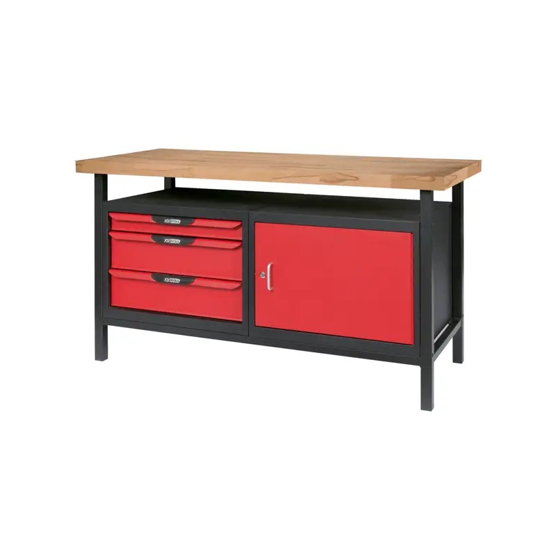 ETABLI PROFESSIONNEL D'ATELIER 1 PORTE ET 3 - ref. KS8650140 | TP Agri
