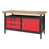 ETABLI PROFESSIONNEL D'ATELIER 1 PORTE ET 3 - ref. KS8650140 | TP Agri