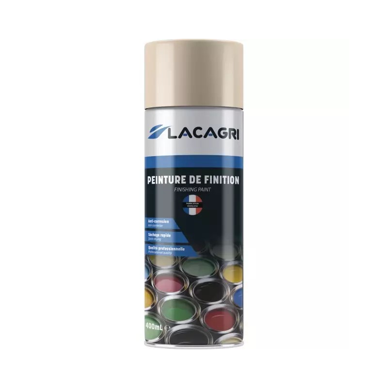 PEINTURE DE FINITION IVOIRE AEROSOL 400ML LACA - ref. 240989 | TP Agri