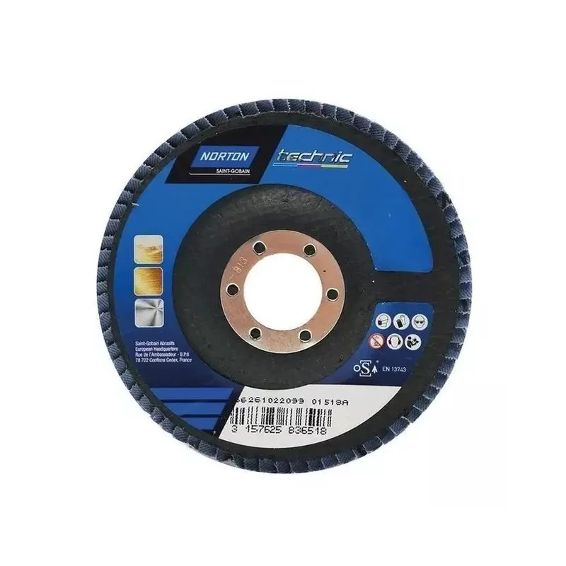 DISQUE A LAMELLES BOMBE 125 MM GRAIN 60 TECHNI - ref. 244228 | TP Agri