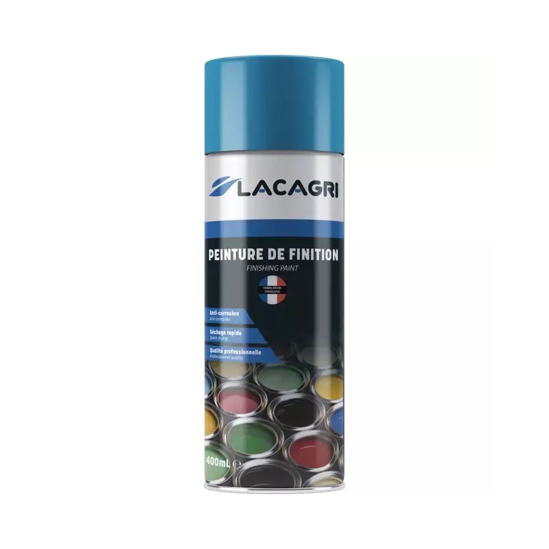 PEINTURE DE FINITION BLEU BOBARD AEROSOL 400ML - ref. 238544 | TP Agri