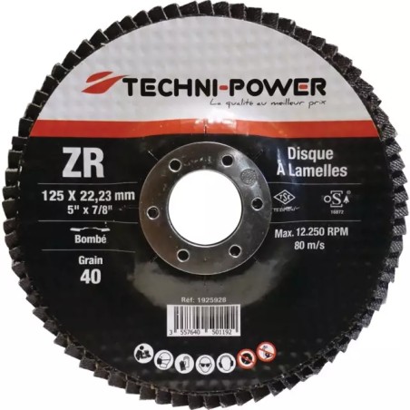 DISQUE A LAMELLES MOYEU DEPORTE 125 MM GRAIN - ref. 1925928 | TP Agri