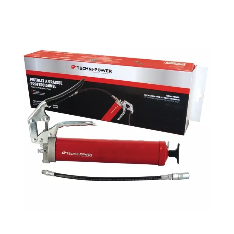 PISTOLET A GRAISSE PROFESSIONNEL AVEC FLEXIBL - ref. 1945406 | TP Agri