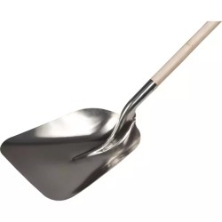 PELLE ALUMINIUM EUROPE 32CM AVEC MANCHE BOIS - ref. 2424028 | TP Agri