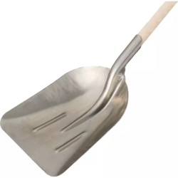 PELLE ALUMINIUM 33CM AVEC MANCHE EN BOIS 110C - ref. 2402380 | TP Agri