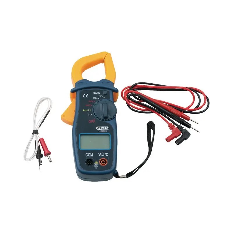 PINCES AMPERMETRIQUE 600A AVEC CABLE KS TOO - ref. KS1500925 | TP Agri