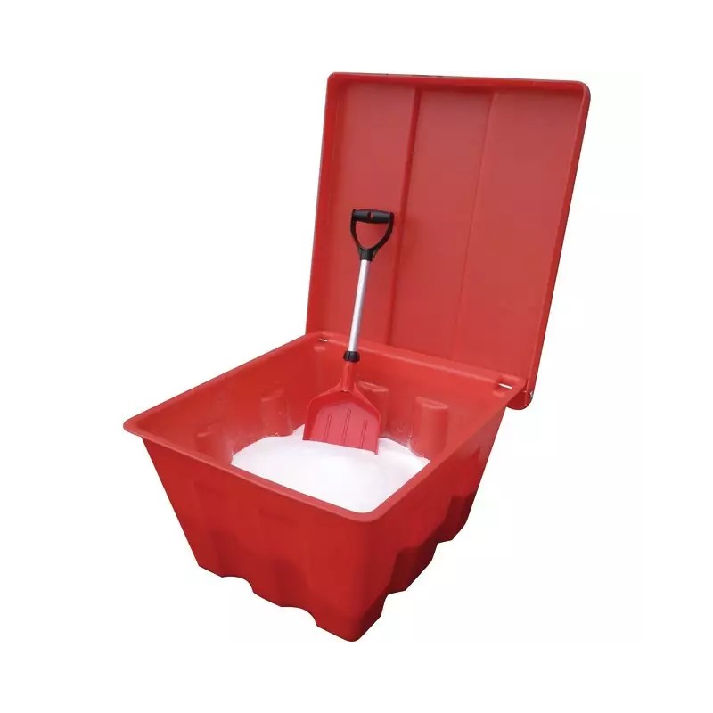BAC A SEL SABLE ABSORBANT ROUGE AVEC PELLE - ref. 1971030 | TP Agri
