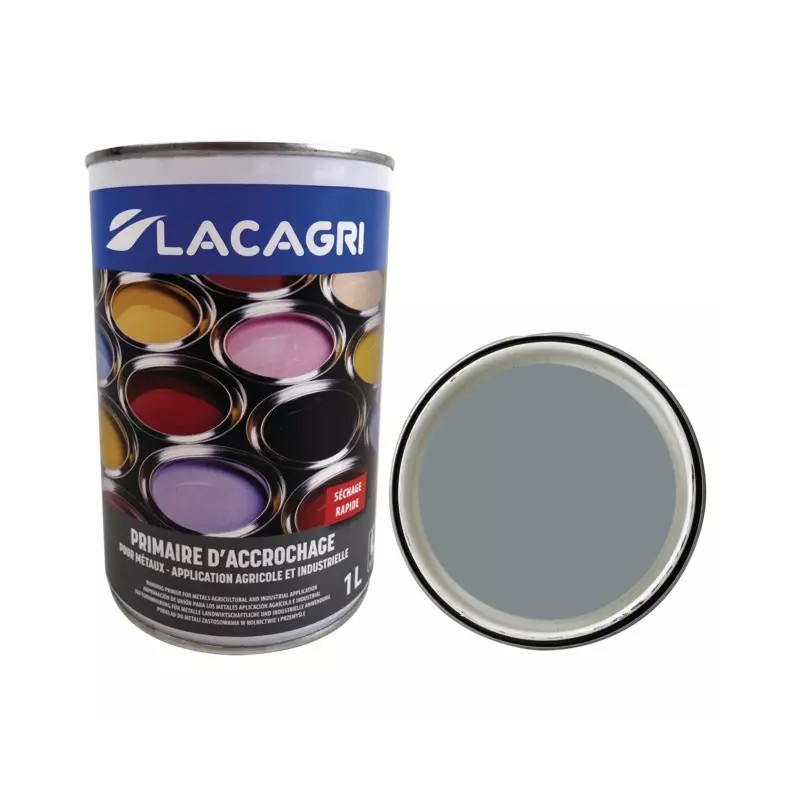 PEINTURE PRIMAIRE GRIS POT 1L LACAGRI - ref. 1675710 | TP Agri