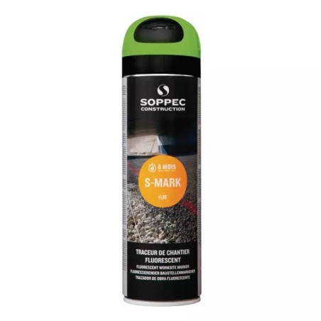 TRACEUR DE CHANTIER VERT FLUORESCENT 500ML - ref. 21312413 | TP Agri