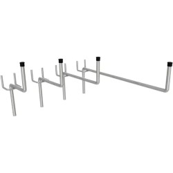 CROCHET DE 70 MM AVEC EMBOUT PLASTIQUE NOIR - ref. 9033008 | TP Agri