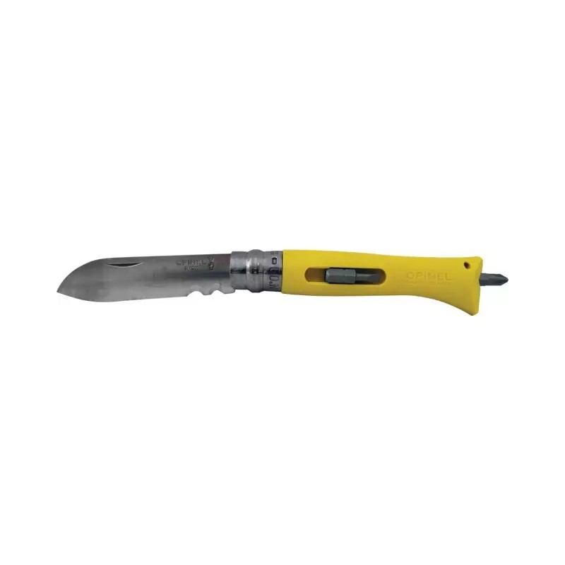 COUTEAU BRICOLAGE N°9 JAUNE OPINEL - ref. 269293 | TP Agri