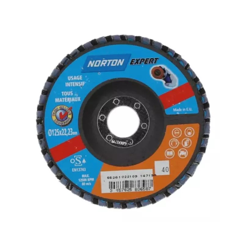 DISQUE A LAMELLES BOMBE 125 MM GRAIN 40 EXPERT - ref. 244230 | TP Agri
