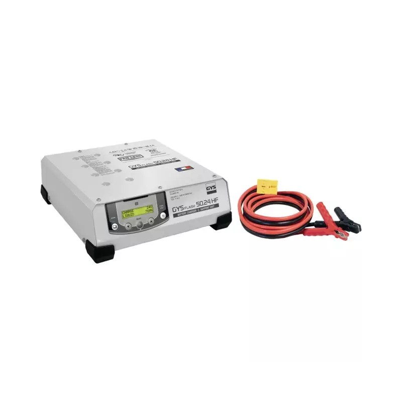 CHARGEUR DE BATTERIE GYSFLASH 50.24 HF CABLE - ref. 31368066 | TP Agri