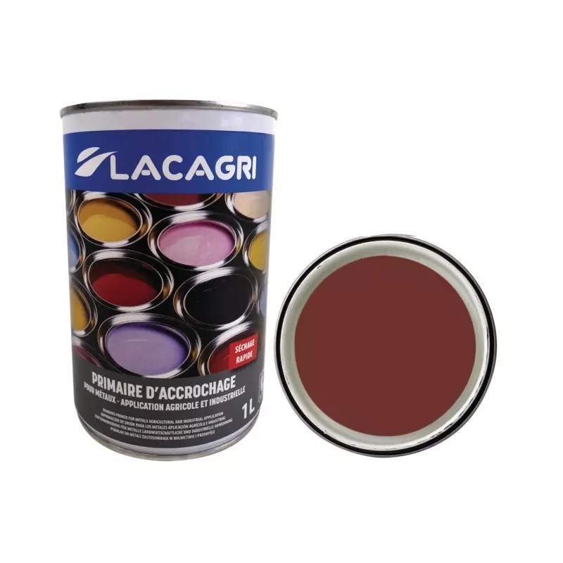 PEINTURE PRIMAIRE BRUN POT 1L LACAGRI - ref. 1676442 | TP Agri