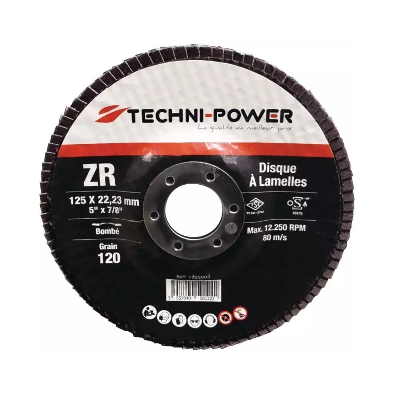 DISQUE A LAMELLES MOYEU DEPORTE 125 MM GRAIN - ref. 1925903 | TP Agri