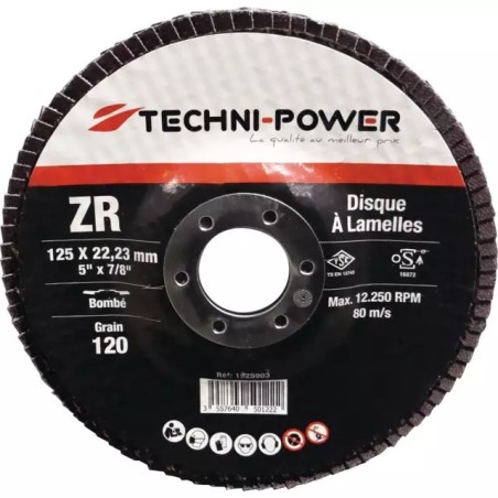 DISQUE A LAMELLES MOYEU DEPORTE 125 MM GRAIN - ref. 1925903 | TP Agri