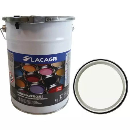 PEINTURE PRIMAIRE BLANC SEAU 5L LACAGRI - ref. 1676445 | TP Agri
