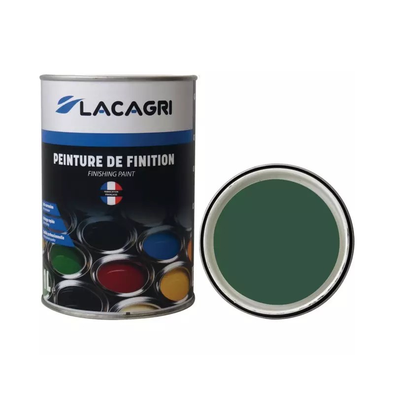 PEINTURE DE FINITION VERT PIN POT 1L LACAGRI - ref. 1676656 | TP Agri
