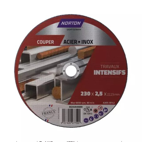 DISQUE A TRONCONNER METAL INOX MOYEU DEPORTE - ref. 1925875 | TP Agri