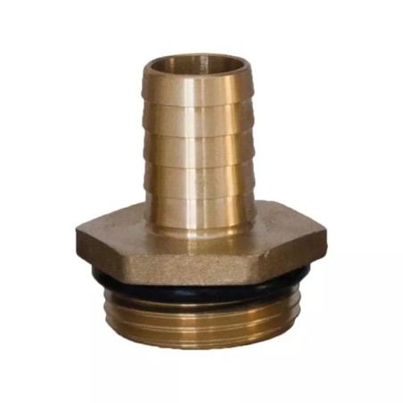 RACCORD LAITON CANNELE MALE 1" X 25 MM AVEC - ref. REN140908 | TP Agri