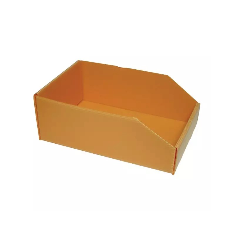 BOITE PLASTIBOX ORANGE 280X180X105/70MM - ref. 1917302 | TP Agri