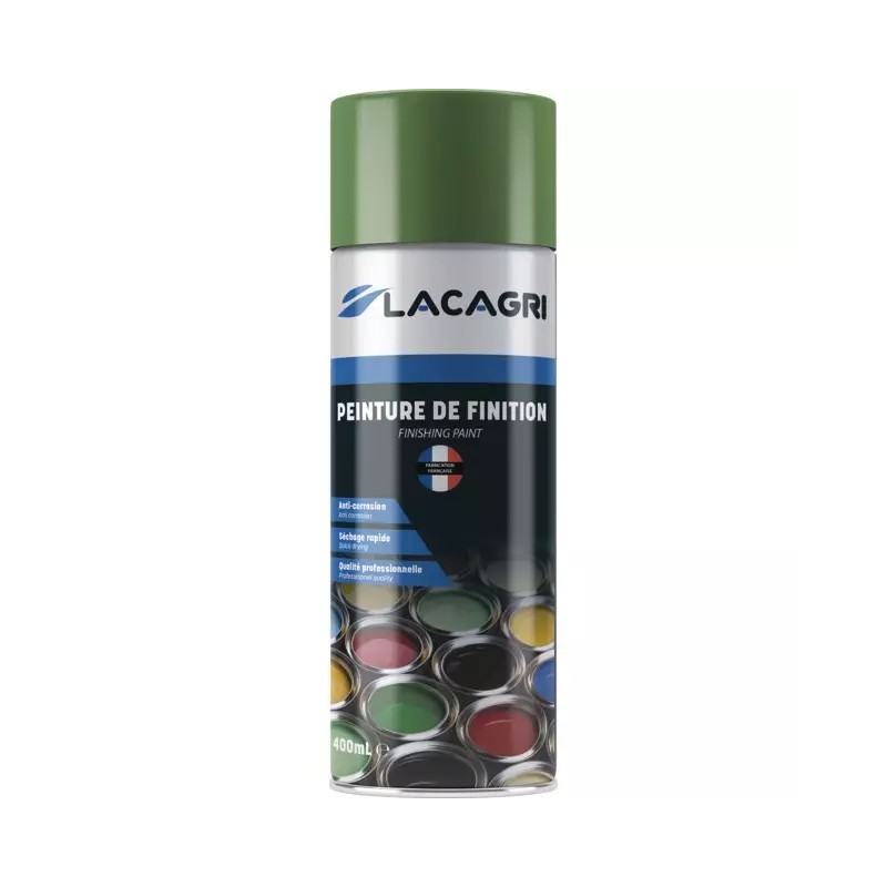 PEINTURE DE FINITION VERT NODET AEROSOL 400 ML - ref. 234686 | TP Agri