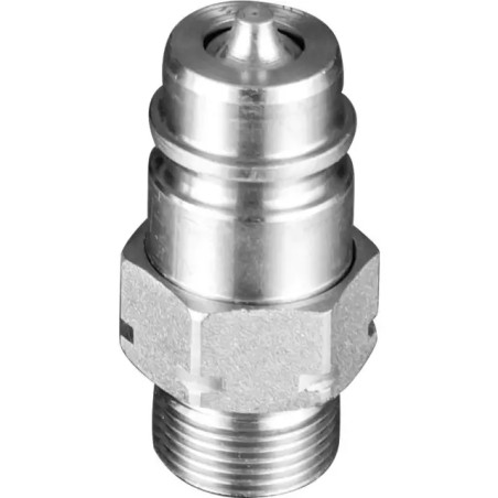 COUPLEUR RAPIDE À CLAPET MALE M16X1,5 IS0 A - ref. 31072320 | TP Agri
