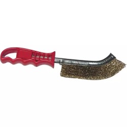 BROSSE METALLIQUE CONVEXE AVEC MANCHE PLASTIQ - ref. 1930526 | TP Agri