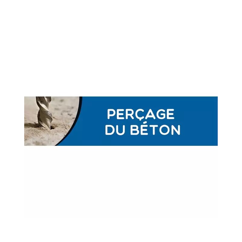 BANDEAU PERCAGE DU BETON PVC 0,3 X 980 X 250 - ref. 9031168 | TP Agri