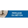BANDEAU PERCAGE DU BETON PVC 0,3 X 980 X 250 - ref. 9031168 | TP Agri