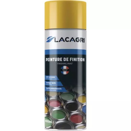 PEINTURE DE FINITION JAUNE MAITRE AEROSOL 400M - ref. 242080 | TP Agri