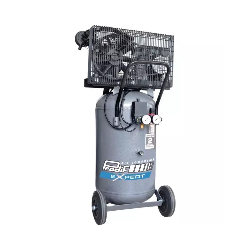 COMPRESSEUR A AIR 100L 3CV MONOPHASE 21M3 VER - ref. 1940076 | TP Agri