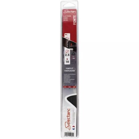 ELECTRODE FONTE Ø 2,5 BLISTER DE 10 SELECTARC - ref. 1930445 | TP Agri