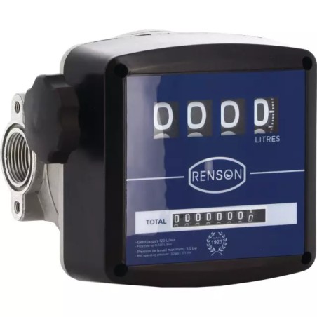 COMPTEUR MECANIQUE 4 CHIFFRES 20 à 120L/MIN - ref. REN971850 | TP Agri